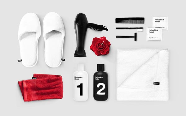 Helvetica Hotel - Branding Study by Albert Son Helvetica Hotel - Branding Study by Albert Son
