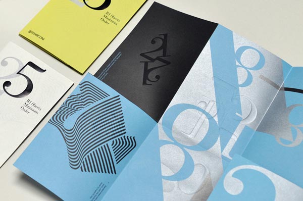 Fedrigoni '25' Promo Booklet by Design LSC