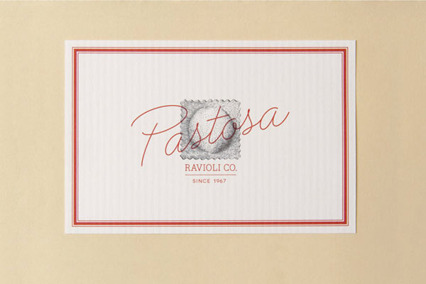 Pastosa Ravioli Co. - Identity Concept by Naomie Ross and Daniel Renda