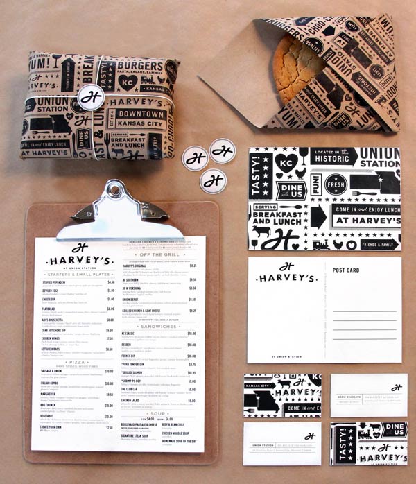 Harveys Brand Design by Tad Carpenter