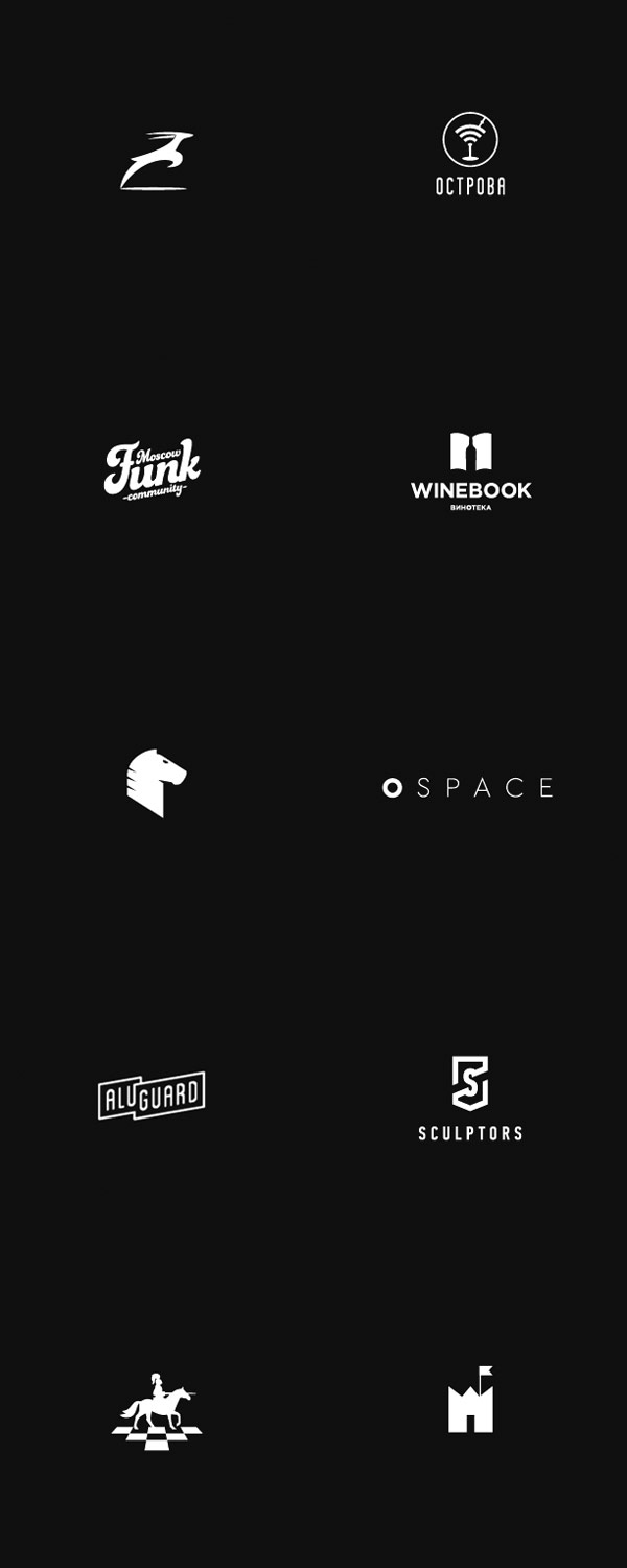 Logos and Brandmarks by Roman Kirichenko