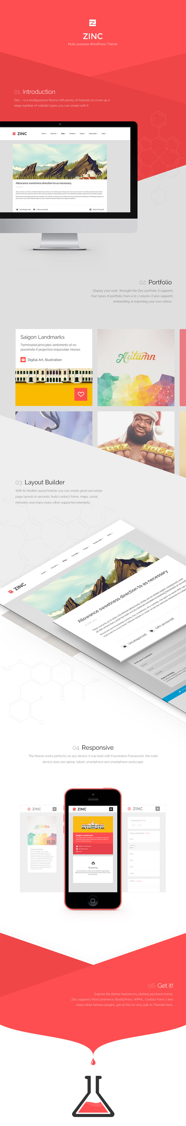 Zinc - Multi-Purpose WordPress Theme