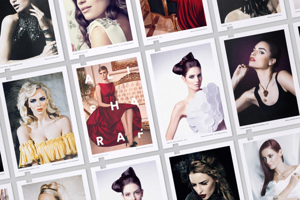 Images of Promotional Mailer by Mash Creative for photographer Ali Sharaf
