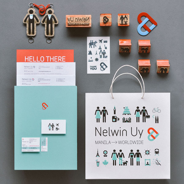 Nelwin Uy - Wedding Photographer Identity by Plus63 Design Co.