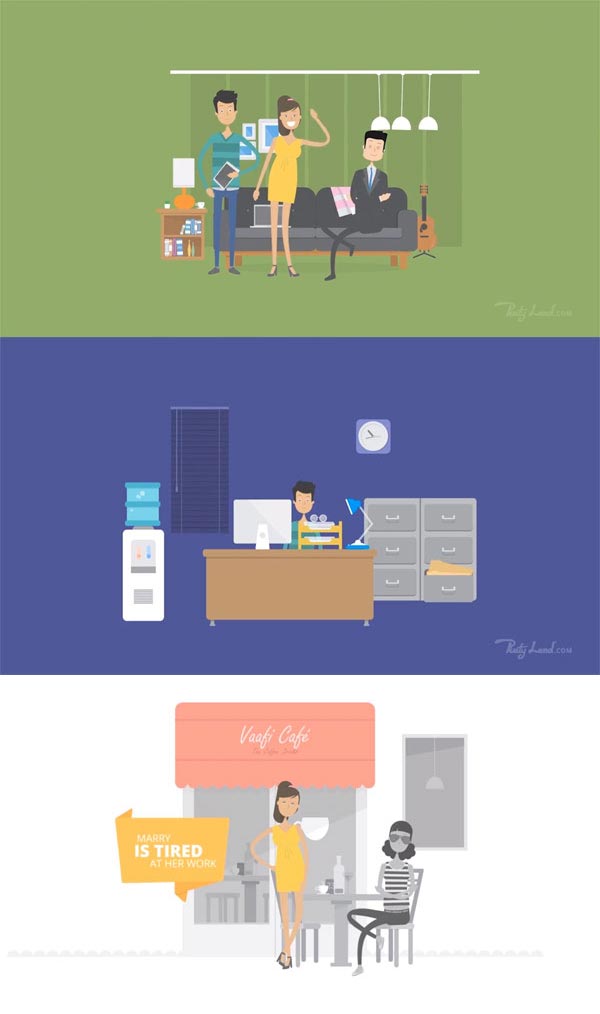 Pixity Land - After Effects Motion Graphics Template