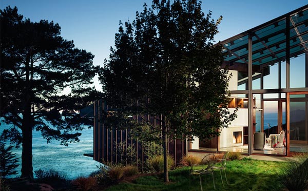 Fall House at Big Sur, California by Fougeron Architecture