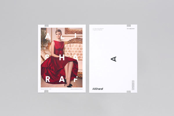 Promotional Mailer by Mash Creative for photographer Ali Sharaf