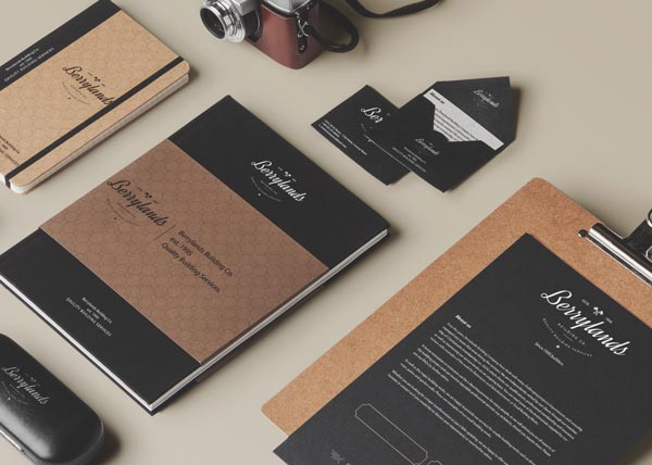 Berrylands Building Co Brand Design by Ed Vandyke