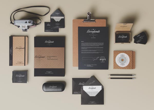 Berrylands Building Co Brand Identity by Ed Vandyke