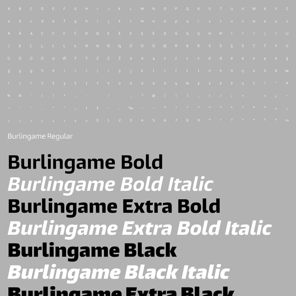 Burlingame - Weights Burlingame - Weights