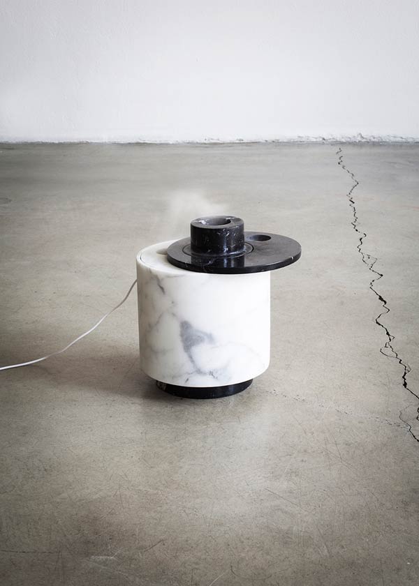 CIMMY - ultrasonic humidifier made by marble by Simone Simonelli