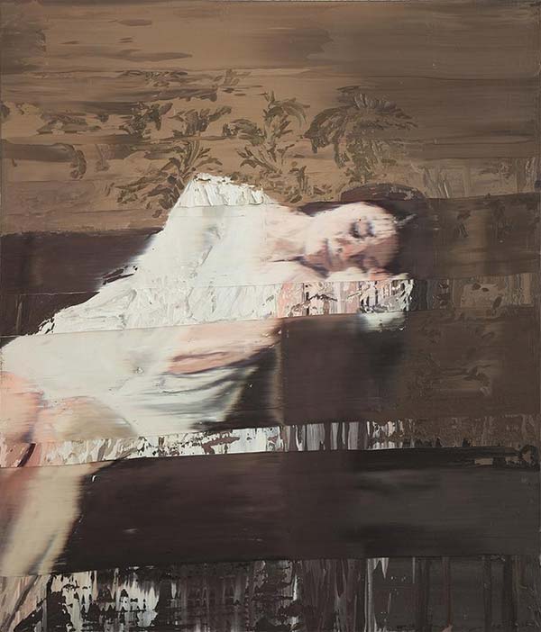 Just Antother Day in Paradise III - Painting by Swiss artist Andy Denzler