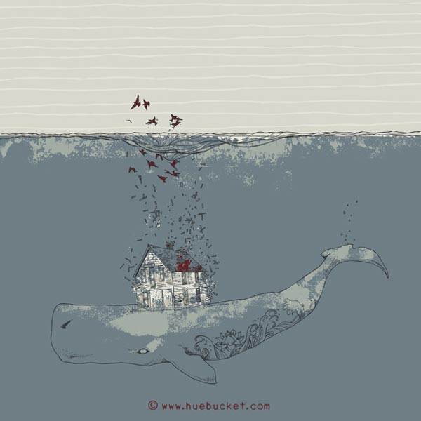 The Ocean - Illustration Collection by Huebucket