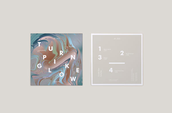 Turnpike Glow - Album Cover Design by Kevin Tran