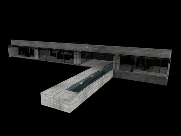 3D model of the house