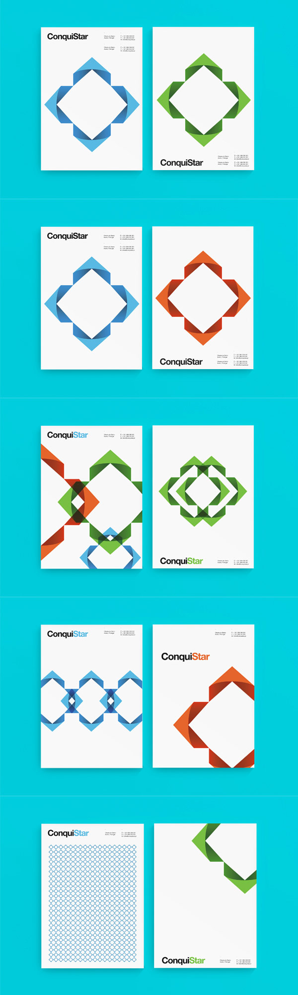 ConquiStar - investment program corporate identity