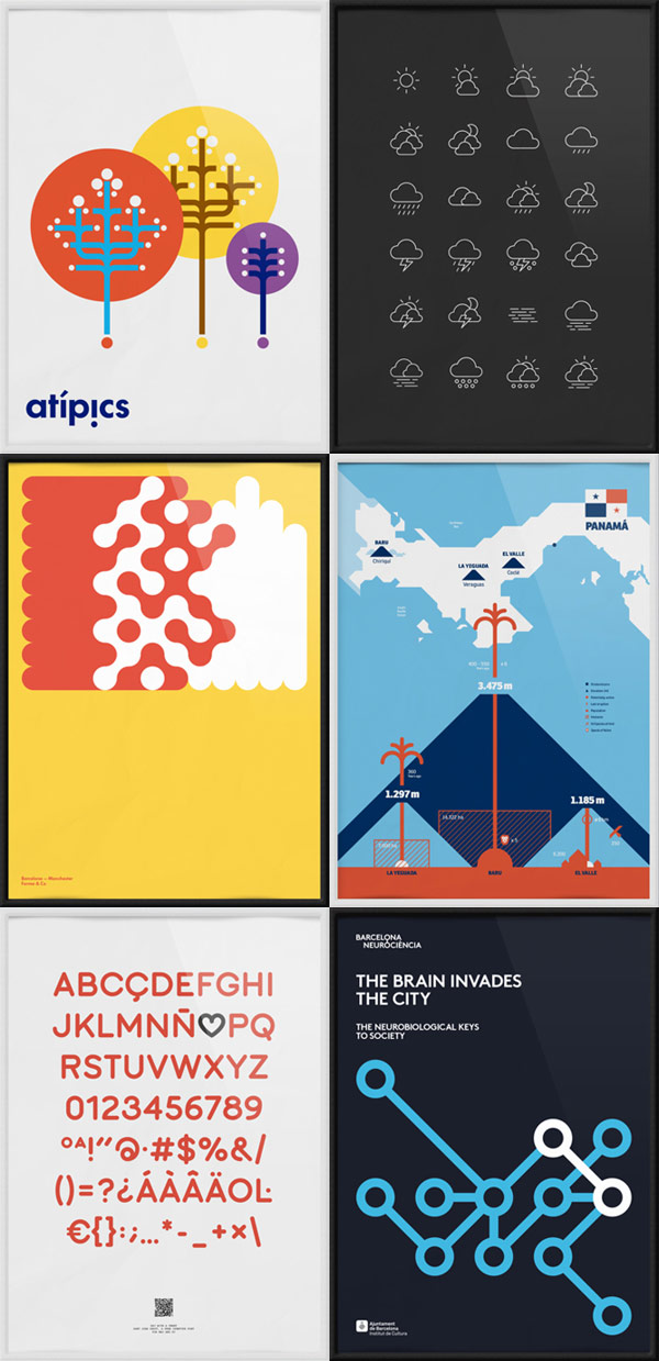 BCNMCR 2014 Exhibition Posters by Forma & Co