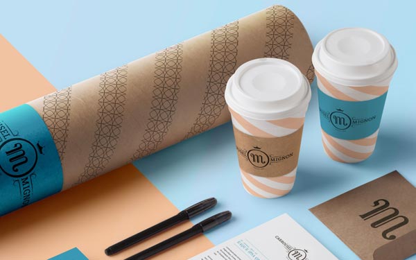 Mignon brand identity by Benoit Galangau