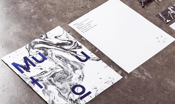 Mutuo, architecture brand design by graphic design studio Futura.