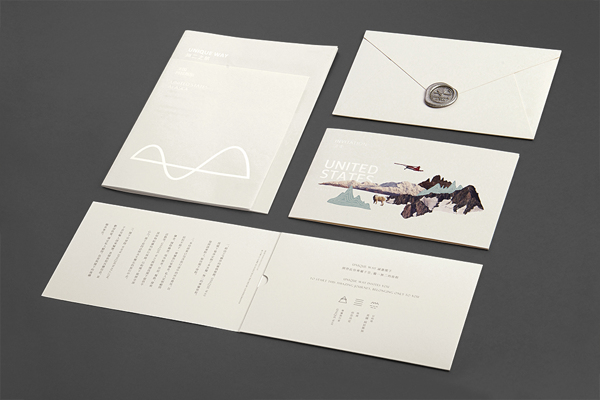 Unique Way - printed collateral by ONE & ONE DESIGN based in Beijing, China