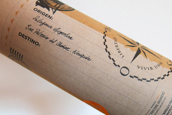 La Poderosa - Bodega del Fin del Mundo - packaging close up