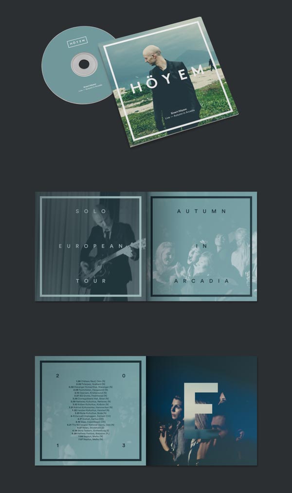 Sivert Høyem - visual identity and CD cover design by ANTI