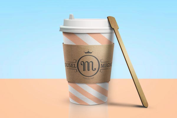 Traditional cup design by Benoit Galangau for Mignon