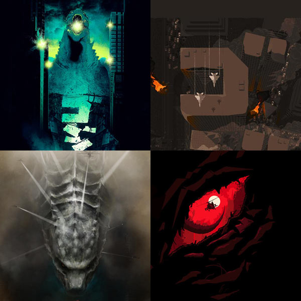 Alternative Godzilla movie posters