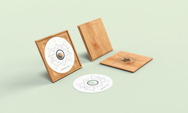 Brown Fox - unique dvd and case design