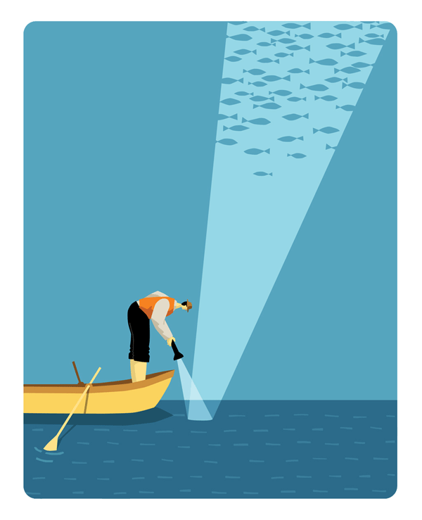 Flashlight - Artwork by Illustrator Craig Frazier Flashlight - Artwork by Illustrator Craig Frazier