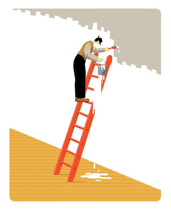 Ladder - Illustration by Craig Frazier Ladder - Illustration by Craig Frazier
