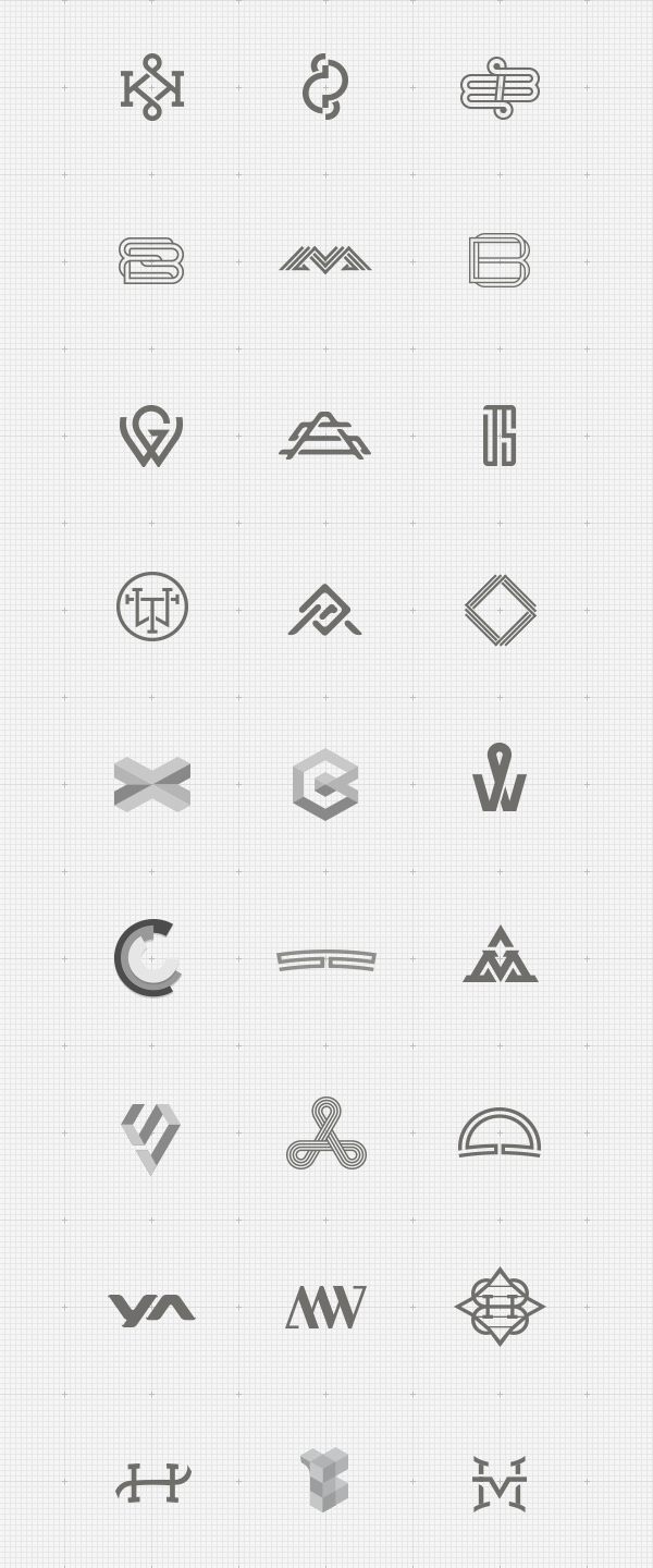 Monograms and Logotypes by Jonas Söder