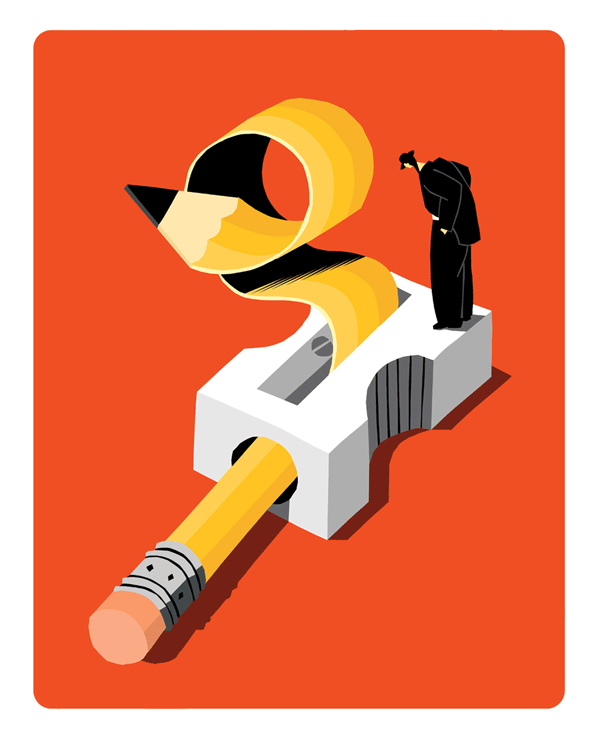 Pencil - Artwork by Illustrator Craig Frazier Pencil - Artwork by Illustrator Craig Frazier