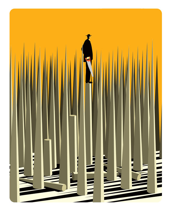 Saw - Artwork by Illustrator Craig Frazier Saw - Artwork by Illustrator Craig Frazier