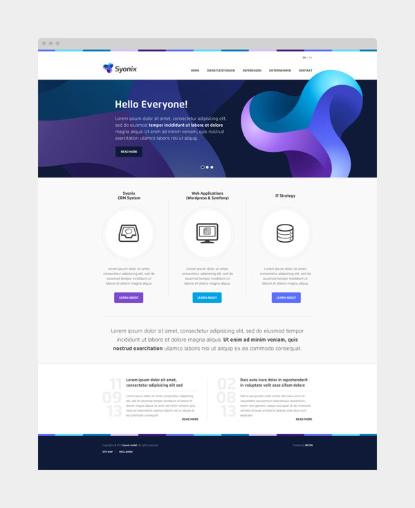 Syonix Website