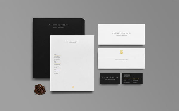 Umutu Coffee Company - Stationery Design by Anagrama