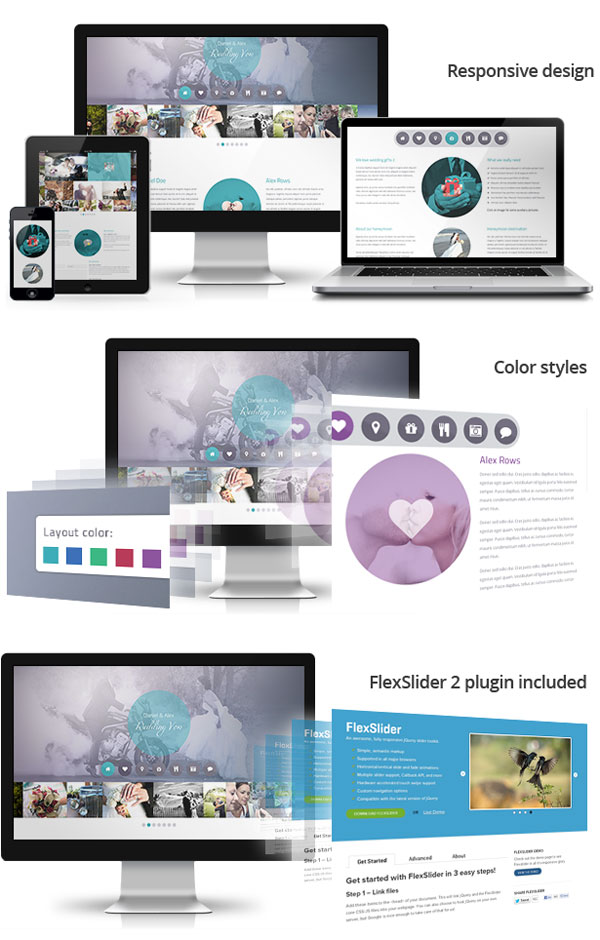 Wedding WordPress Theme by ENTIRI