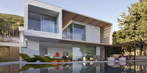 Villa L'Escalet by French architect Vincent Coste.