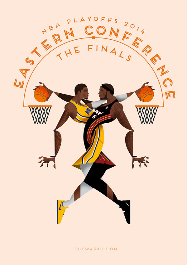 Basketball Eastern Conference Finals 2014 - Indiana Pacers vs Miami Heat