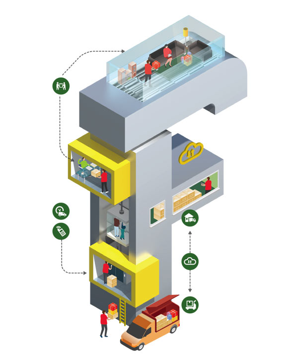 F - Isometric illustration F - Isometric illustration