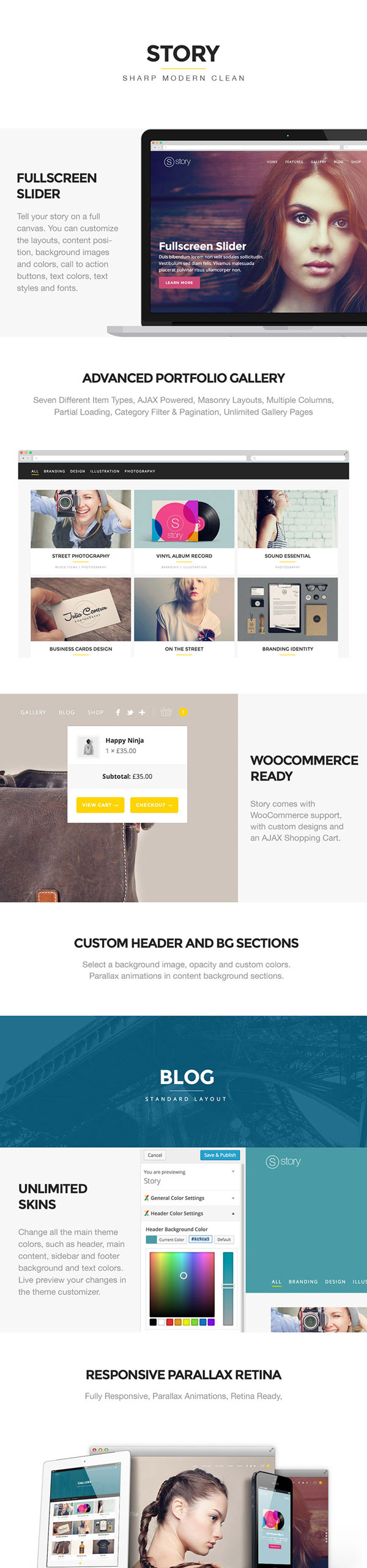 Story WordPress Theme - Responsive Multi-Purpose WordPress Theme