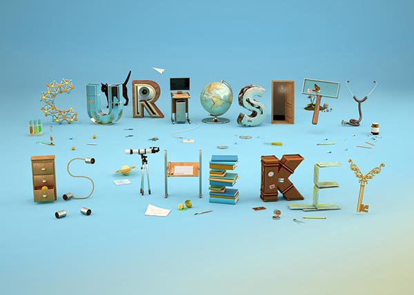 THE POOOL - OFFF-FESTIVAL - magazine poster and 3D animations by Noelia Lozano