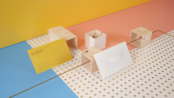 A fresh visual identity creatively presented.