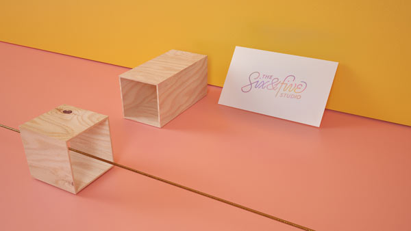 The Six & Five Studio identity.
