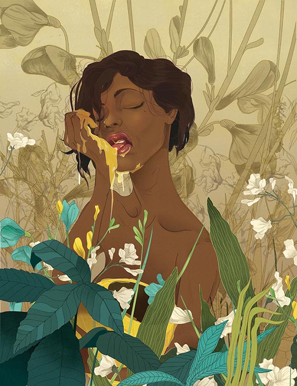 Editorial illustration by Marcos Chin from 2014