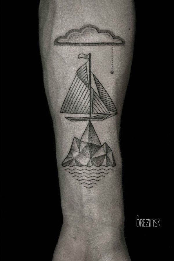Forearm tattoo design by Brezinski Ilya.