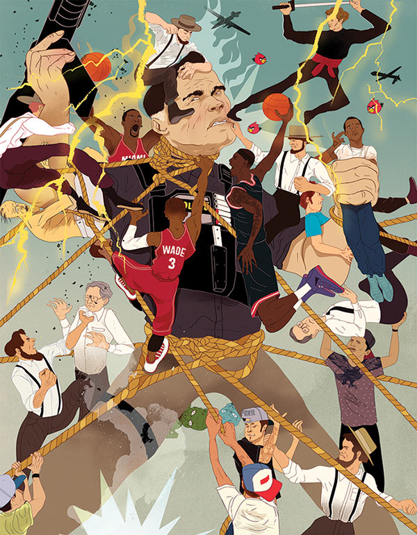 Illustrated artwork for editorial use by Marcos Chin.
