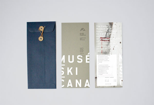 Visual identity concept - student work by Eliane Cadieux.