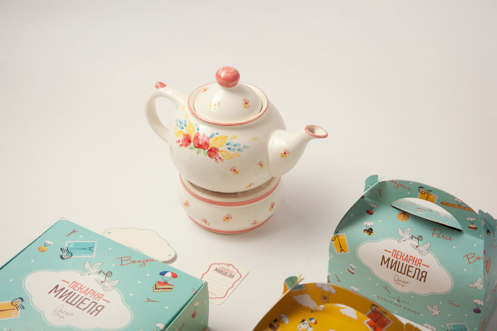 A colorful and playful design.