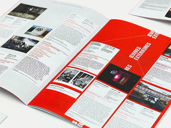 Open event brochure.